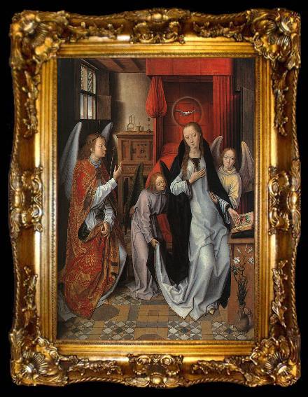 framed  Hans Memling The Annunciation  gggg, ta009-2